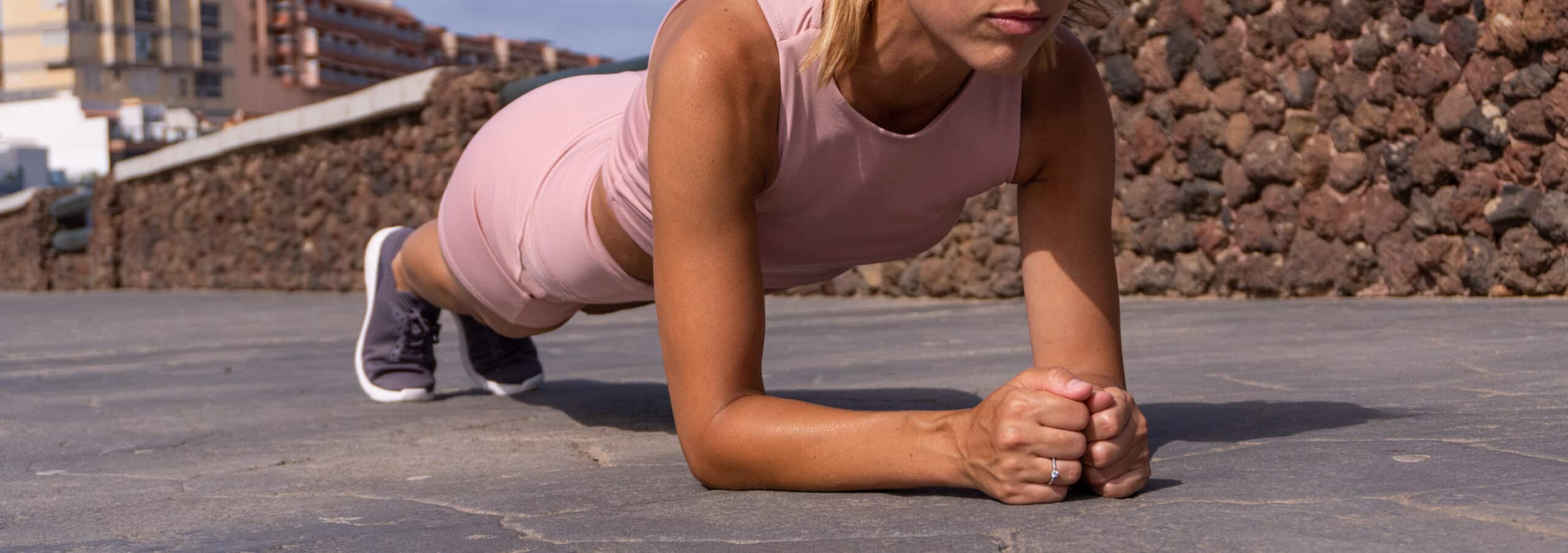 relação entre tempo de prancha e desempenho físico